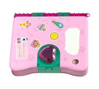 Hyuduo Libro Sorpresa Mágico para Niñas, Diario Secreto de Plástico con Caja del Tesoro y Papelería para Niñas de 5 a 10 Años (PINK)