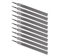 Hyuduo Lima Plana de Acero con Alto Contenido de Carbono de 250 Mm, Lima | Acero con Alto Contenido de Carbono T12, Dientes de Corte Afilados y Duraderos, Se Adapta Al de Lima Estándar, para
