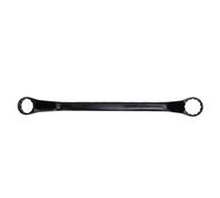 Hyuduo Llave de Doble Boca, 12 Puntas, Llave Inglesa con Offset de 75 | Estructura de Acero 45# de Alta Resistencia, Recubrimiento Mate Electroforético Anticorrosión, Ideal para Reparaciones