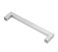 Hyuduo Manejo del Gabinete de Soporte 12 Mm 304 Puerta de Muebles de Plata de Acero Inoxidable - Accesorios para Armarios, Armarios - Paquete de 2 (160 mm)