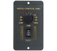 Hyuduo Mini Controlador de Velocidad del Motor de CA, Rango de Velocidad de Gran Tamaño de Tamaño Pequeño, Vida útil Larga, Alta Precisión de Control para Instrumentación 220V, Adecuado (60W)