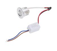 Hyuduo Mini Foco Empotrable LED para Vitrina de Joyas con Disipación de Calor 4000K Iluminación Estable Techo Recessed Spotlights