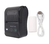 Hyuduo Mini Impresora Térmica Portátil de Código QR de 58mm, Impresora Térmica de Recibos USB Inalámbrico de 2 Pulgadas para Flashcards, Diario DIY, Fotos, Notas, Regalo para Niños