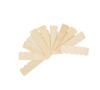 Hyuduo Mini Teja de Casa de Muñecas 1:12 Teja de Decoración de Madera Accesorio de Construcción de Techo de Burlywood de 12 Piezas 11,5 X 3,4 Cm Mini Pieza de Casa de Bricolaje para Aficionados a