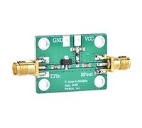 Hyuduo Módulo Amplificador RF de 20 DB, Amplificador de Señal HF de bajo Ruido, Ideal para Circuitos de Comunicación y Aplicaciones RF