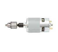 Hyuduo Motor 775 Motor Eléctrico de Alta Potencia 12 V a 30 V Eje de Rodamiento de Bolas 24 8000 RPM con Ventilador de Refrigeración Bajo Ruido para Herramientas de Bricolaje Taladro de Banco y