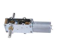 Hyuduo Motor de Engranaje de Gusano WGF180-55, Motor con Engranaje de Reducción de Micro Velocidad Alta 12V 0.5A, Relación de Reducción Grande, Rendimiento Estable, Vida útil Larga, para (12V59