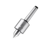 Hyuduo MT2 Live Center Herramienta Rotativa de Precisión de 60° para Contrapunto de Torno de Metal, Accesorio de Fresadora Cónica Morse de Acero T10 con Precisión de 0,01 Mm