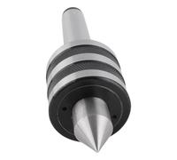 Hyuduo MT3 Live Center, Herramienta de Torno de Acero de Aleación con Diseño de Rodamiento Premium para Carga Media, Soporte de Contrapunto de 60° de 3000 RPM para Torneado y Fresado