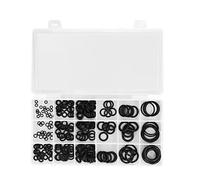 Hyuduo Nbr o Surtido 225 Piezas Establecidas Nbr o Kit de Anillo de Anillo Arandelas de Sellado o Kits de Sellos para Orillas de Grifo de Plomería Profesional, Cantidad Suficiente, Caucho de