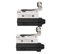 Hyuduo Palanca de Rodillos de Interruptor de Micro Límite 2 Piezas de Cobre Grueso 250V Instalación Compacta de AC Sellada con Conductividad Fuerte