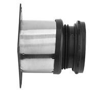 Hyuduo Patas de Gabinete Ajustables de 4 Piezas, Patas de Muebles de Acero Inoxidable, Soporte de Carga Fuerte, Ajustable para sofá y Marco de Cama (50 * 50MM)
