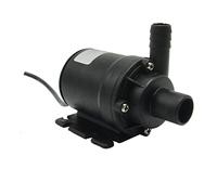 Hyuduo Pequeña Bomba sin Escobillas DC12V, Plástico de Ingeniería, Funcionamiento Silencioso, Diafragma de Alta Presión para Lavavajillas y Usuarios de Circulación de Agua Solar (DC12V por debajo de