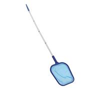 Hyuduo Piscina Skimmer Skimmer Neta de Limpieza de la Piscina Mesh Natación de Natación con 5 Piezas de Aluminio Baras de Aleación de Aluminio para Estanques de Bañeras de Hidromasaje