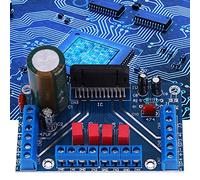 Hyuduo Placa Amplificadora de Audio Placa Amplificadora de Automóvil de 4 Canales TDA7388 DC 12 V a 14,5 V Salida 4 X 41 W Tamaño Compacto para Entusiastas de la Electrónica de Bricolaje de Audio para