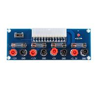 Hyuduo Placa de Transferencia ATX Fuente de Alimentación Módulo de Prueba de Alto Rendimiento Compatible con Varios Grupos de Voltaje 128 * 48 * 30 Mm Ideal para Pruebas y Diagnósticos