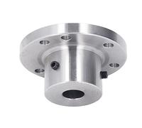 Hyuduo Placa Frontal de Torno, Panel de Acero con Alto Contenido de Manganeso, 6 Orificios de Montaje, Compatible con K11 80 y K72 80, Ideal para Proyectos de Carpintería (25mm)