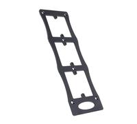 Hyuduo Plantilla de Corte de Caja Posterior de Zócalo, Herramienta de Acero Al Carbono con Posición de Perforación Precisa, Fácil de Operar para Electricistas, Adecuada para Producción a Gran Escala