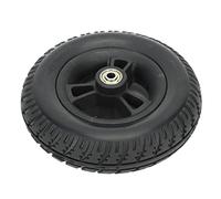 Hyuduo Reemplazo de Rueda de Silla de Ruedas de 7 Pulgadas, PU Sólida Antideslizante, Fuerte Capacidad de Carga, Absorción de Impactos, para Sillas de Eléctricas, Carros y Más, con Proceso de