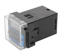 Hyuduo Relé de Tiempo ATS48C11, Pantalla LED Digital, Temporizador Preciso para Control de Automatización Industrial (DC12V)