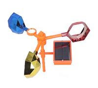 Hyuduo Repelente de Pájaros con Luz Sonora, Disuasivo de Pájaros Reflectante con Energía Solar, de Alarma de 360 grados para Uso en Huerto y Campo