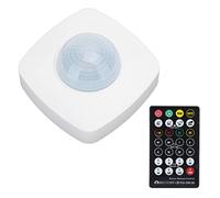 Hyuduo Sensor Infrarrojo Interruptor de Movimiento 220 240V AC Control Remoto Detector de Cuerpo Humano Alta Sensibilidad para Lámparas LED Lámparas Fluorescentes Incandescentes Alarmas Extractores
