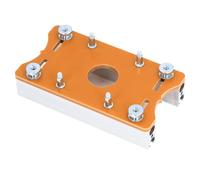 Hyuduo Soporte Estable, Diseño Preciso, Uso Versátil, Placa de Inserto de Mesa de Enrutador de Madera, Placa de Posicionamiento de Ranura de Aleación de Aluminio con Soporte Estable, Configuración