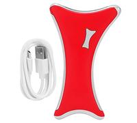 Hyuduo Strumento Per Il Viso Gua Sha, Led Gua Sha Board Elettrico, Abs E Galvanica, Strumento Per Massaggiatore Raschiante Con Riscaldamento A Vibrazione Usb(Rojo),Otra iluminación especial