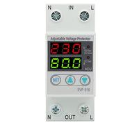 Hyuduo SVP 916, Protector de Voltaje Ajustable de 230 V con Protección contra Sobretensión y Subtensión, para Electrodomésticos Electrónicos (63A)