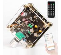 Hyuduo Tablero Decodificador de Succión Magnética, Calidad de Audio sin Pérdidas de 1411 Kbps, Decodificador USB con Control Remoto para Amantes de la Música (con Control Remoto)