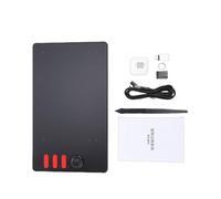 Hyuduo Tableta de Dibujo Gráfico 7.68x4.80 Pulgadas Área Activa 16384 Niveles de Presión Sistema de Equilibrio de Inclinación 6 Teclas de Acceso Directo con Lápiz óptico sin Batería (Q5)