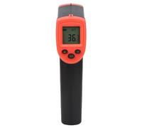 Hyuduo Termómetro sin contacto HW600, termómetro de medición de temperatura digital infrarrojo LCD(rojo),Termómetros infrarrojos y láser