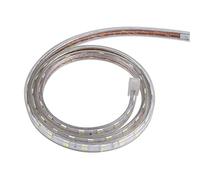 Hyuduo Tira de Luz LED Luz de Cuerda Flexible con 60 LED SMD 5050 por Metro para Iluminación del Hogar DIY Tubo de Plástico Transparente Ahorro de Energía Resistencia a los (enchufe de 1M+)