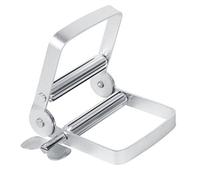 Hyuduo Tubo de Aluminio Sprehiser Pasta de Dientes Tubo Rodillo de Tinte Dispensador de Crema para el Cabello con de Hierro Resistente para Exprimir hasta el último