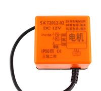 Hyuduo Válvula de Bola Motorizada, Válvula de Bola Motorizada de 3 Vías de Latón, Eléctrica de Retorno Automático, para Aire Acondicionado, Industriales