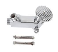 Hyuduo Válvula de Pedal, Control de Grifo sin Contacto de Latón con Mecanismo de Ahorro de Agua, para Grifo de Agua de Lavabo de Baño