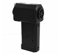Hyuduo Ventilador de Cintura Portátil, Ajuste Continuo de Velocidad con Batería de 10000mAh, Pantalla LED para Viajes, Senderismo, Viaje por Carretera y Limpieza
