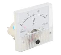 Hyuduo Voltímetro de CC con Puntero 85C1 DC 0~30V, Instrumento de Medición de Escala Clara para Sistemas de Transmisión y Distribución de Energía