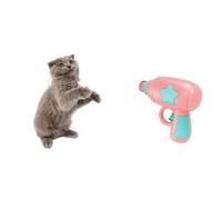 HYUIND Juguete for Gatos Juguete for Buscar Gatos Hélices voladoras for Hacer Ejercicio Satisface la Caza del Gato Juguetes de Seguimiento Atrapar Mascotas Perseguir Vívido(7)