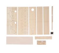 HYUMTODE Modelo de construcción de velero, modelo de barco de juguete para ensamblar bricolaje, kit educativo de construcción de barcos con detalles exquisitos para niños y adultos, para