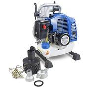 HYUNDAI Bomba de agua portátil de gasolina, 250L/min, motor de 2 tiempos de 43cc, bomba de agua ligera