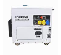 Hyundai DHY8000SELR - Generador de diésel de larga duración (6 kW)