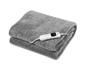 HYUNDAI ELECTRONICS I Manta eléctrica CCH 130 I 120 W I 6 niveles de calor I Ajuste de temperatura 30-45 °C I Micropolar I Mando a distancia I Temporizador I Dimensiones: 130 x 160 cm I Lavable a