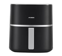 Hyundai Freidora de Aire sin Aceite 5,5 Litros, Air Fryer HAF5500D. 1600 W, 10 Programas, Negro