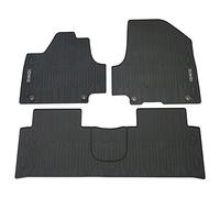 Hyundai GI131ADE00 - Alfombrillas de Goma para Todo Tipo de Clima, 4 Unidades, con inscripción Ioniq, Solo para vehículos sin Consola Deslizante