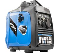 Hyundai - Grupo electrógeno inversor 2000 W/1800 W, continuo, gasolina, silenciador, onda sinusoidal pura, enchufe de la UE, garantía de 3 años - HY2350Si-EU