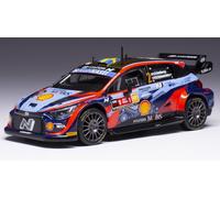 2022 Hyundai i20 N Rally 1 Nº2 Solberg/Edmondson Rally Ypres 1:43 IXO Models RAM