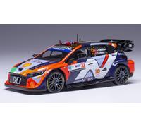 Hyundai I20 N WRC #9 Rally Croacia 2024 Mikkelsen/Eriksen 1:43 Modelo IXO