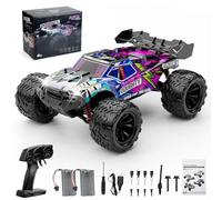 Hyunlai Coche teledirigido 1:16, 2,4 GHz RC Offroad Truck Coche con 2 Baterías Recargables, 40 km/h, 4WD RC Monster Truck Juguetes al aire libre, Regalo para niños a partir de 8 años y adultos