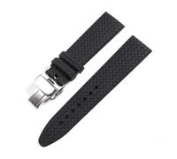 HYUOIND Compatible con Shengmeirui Compatible con Mille MIGLIA GTS Chrono 21 23MM Correa de Reloj de Silicona de Caucho Pulsera Deportiva de Buceo for Hombre Compatible con Chopard(01,21mm)